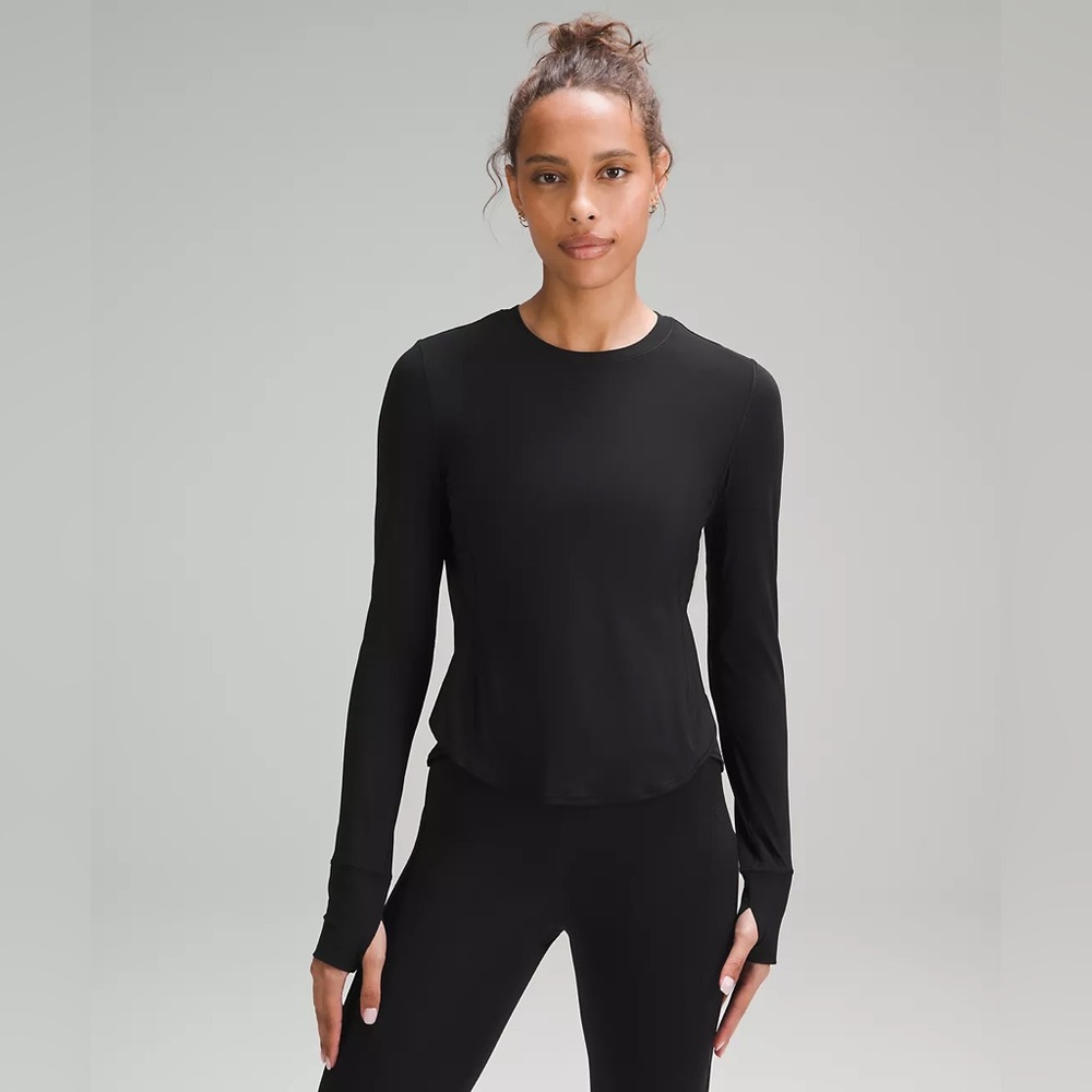 NWT RARE Lululemon UV Protection Fold-Over Running Long-Sleeve Shirt